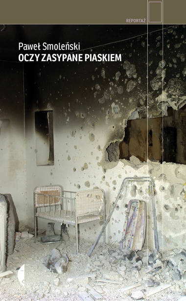 Okładka: Oczy zasypane piaskiem